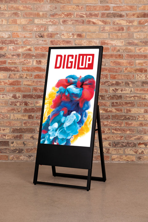 digitaler Kundenstopper DigiUp 43" - bannerama 