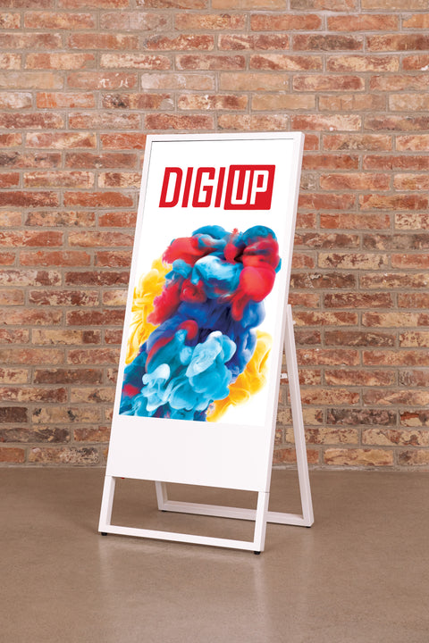 digitaler Kundenstopper DigiUp 43" - bannerama 