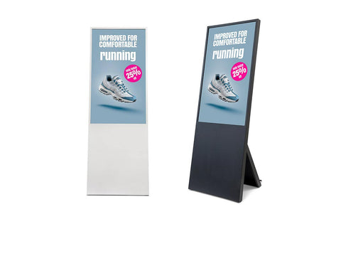 digitaler Kundenstopper Spectrum 43" - bannerama