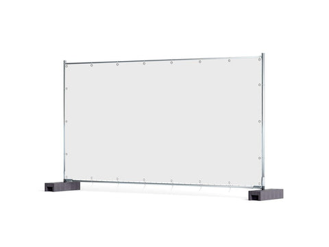 Baustellenzaun Banner