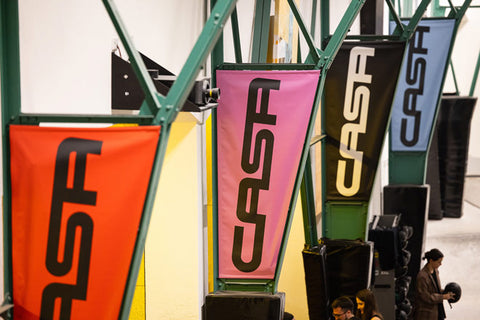 Banner mit Konturschnitt