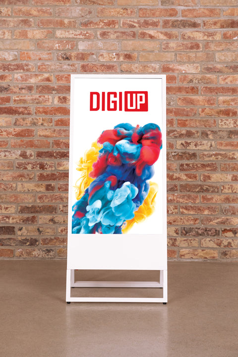 digitaler Kundenstopper DigiUp 43" - bannerama 