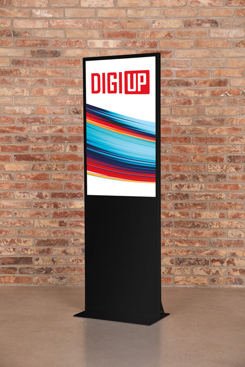 digitale Stele/Totem DigiUp 49" - bannerama 