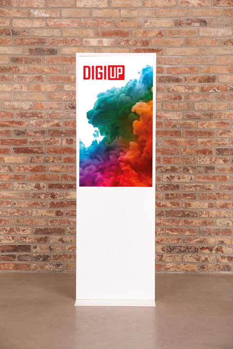 digitale Stele/Totem DigiUp 49" - bannerama 