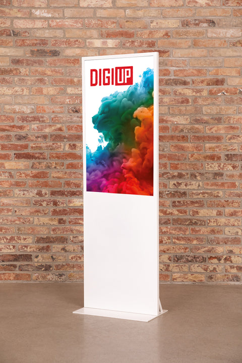 digitale Stele/Totem DigiUp 49" - bannerama 