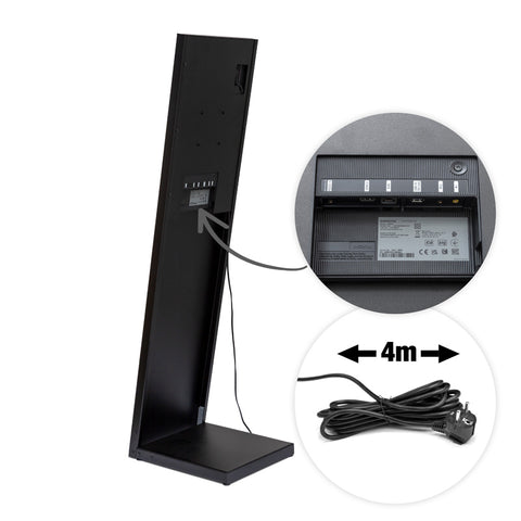 digitaler Kundenstopper L-Stand Nova