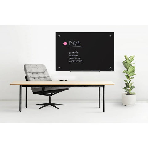 Glasboard SCRITTO schwarz - bannerama 