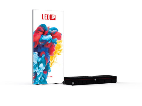 LEDUP mobiler Kederrahmen - bannerama 