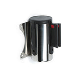 Absperrband zur Wandmontage schwarz/chrome