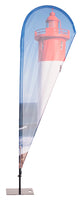 Beachflag Alu Drop